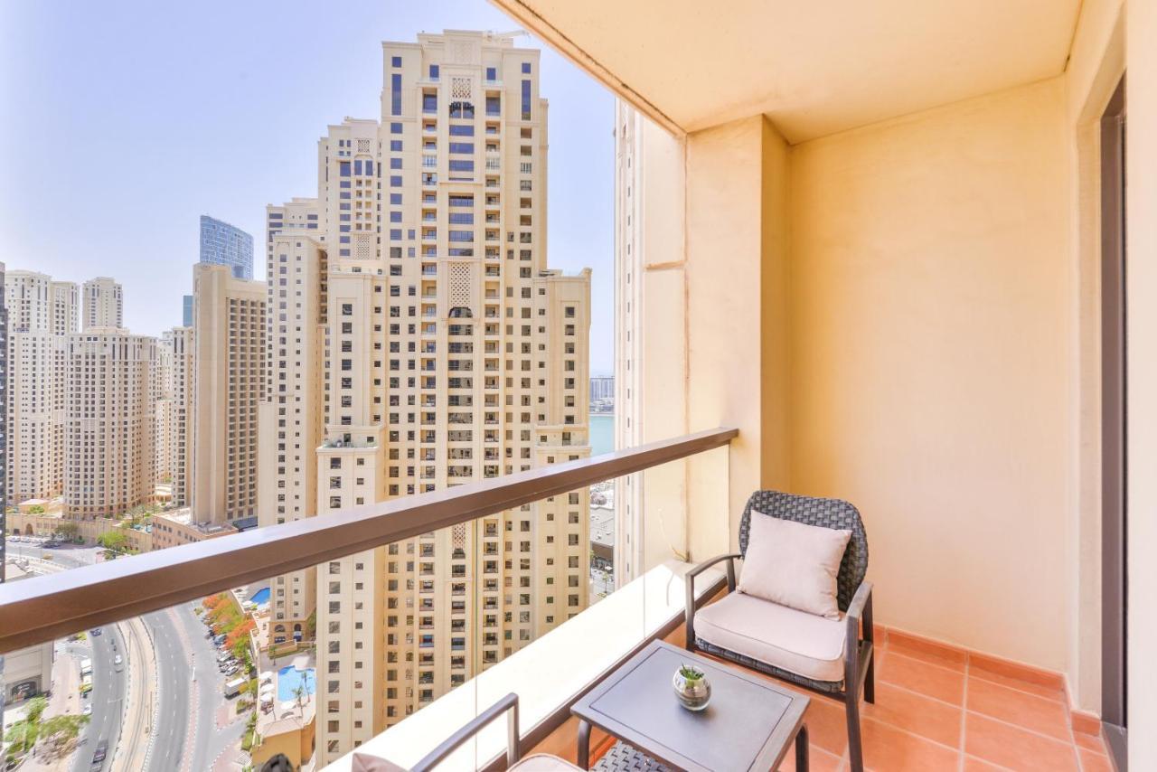 Luxury Jbr - Marina View - 5* Beach Resorts Access Дубай Екстериор снимка