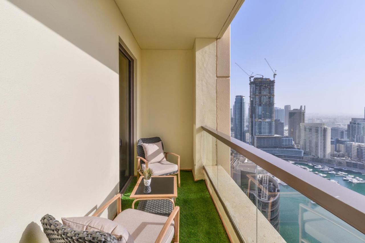 Luxury Jbr - Marina View - 5* Beach Resorts Access Дубай Екстериор снимка