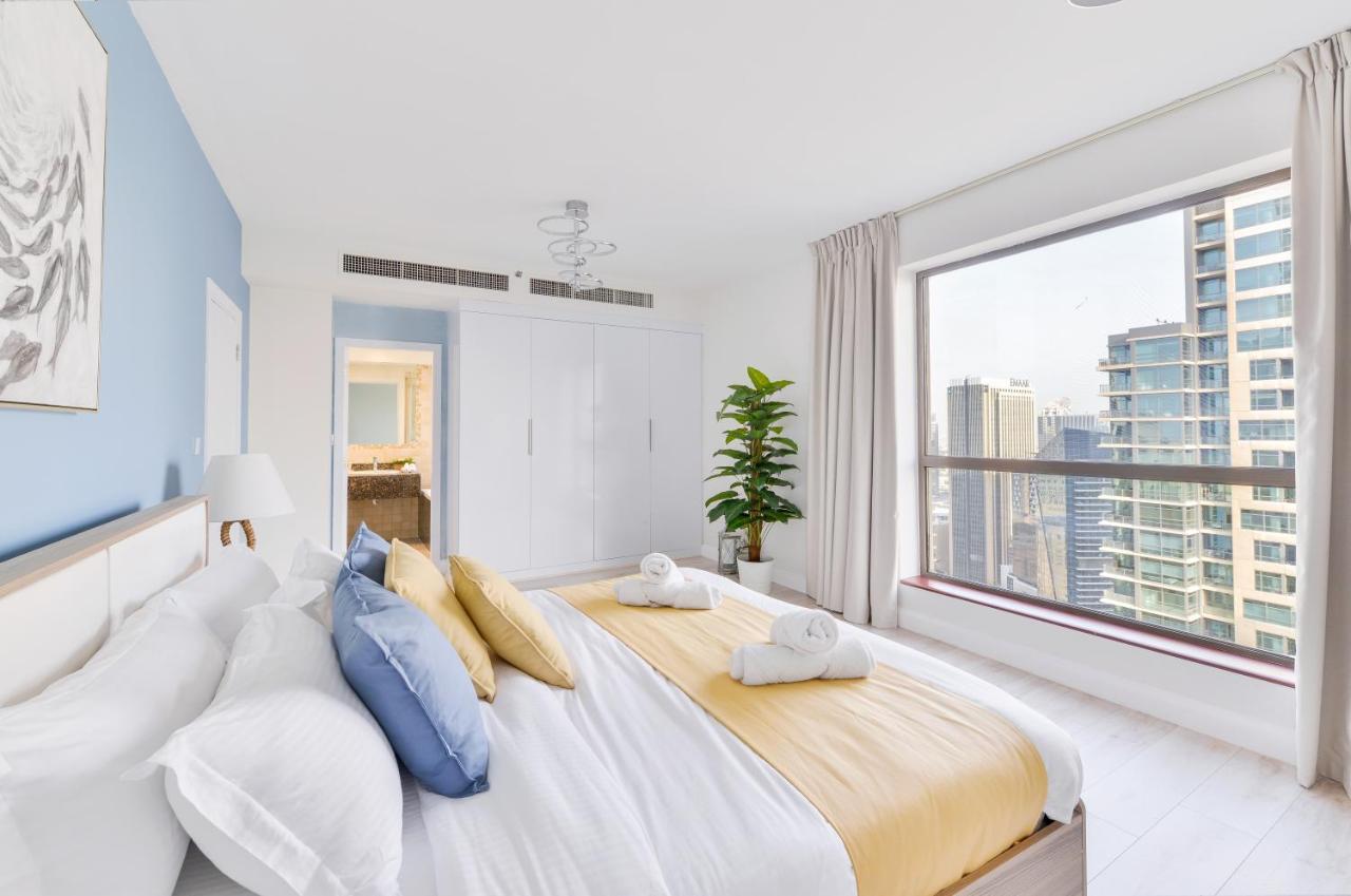 Luxury Jbr - Marina View - 5* Beach Resorts Access Дубай Екстериор снимка
