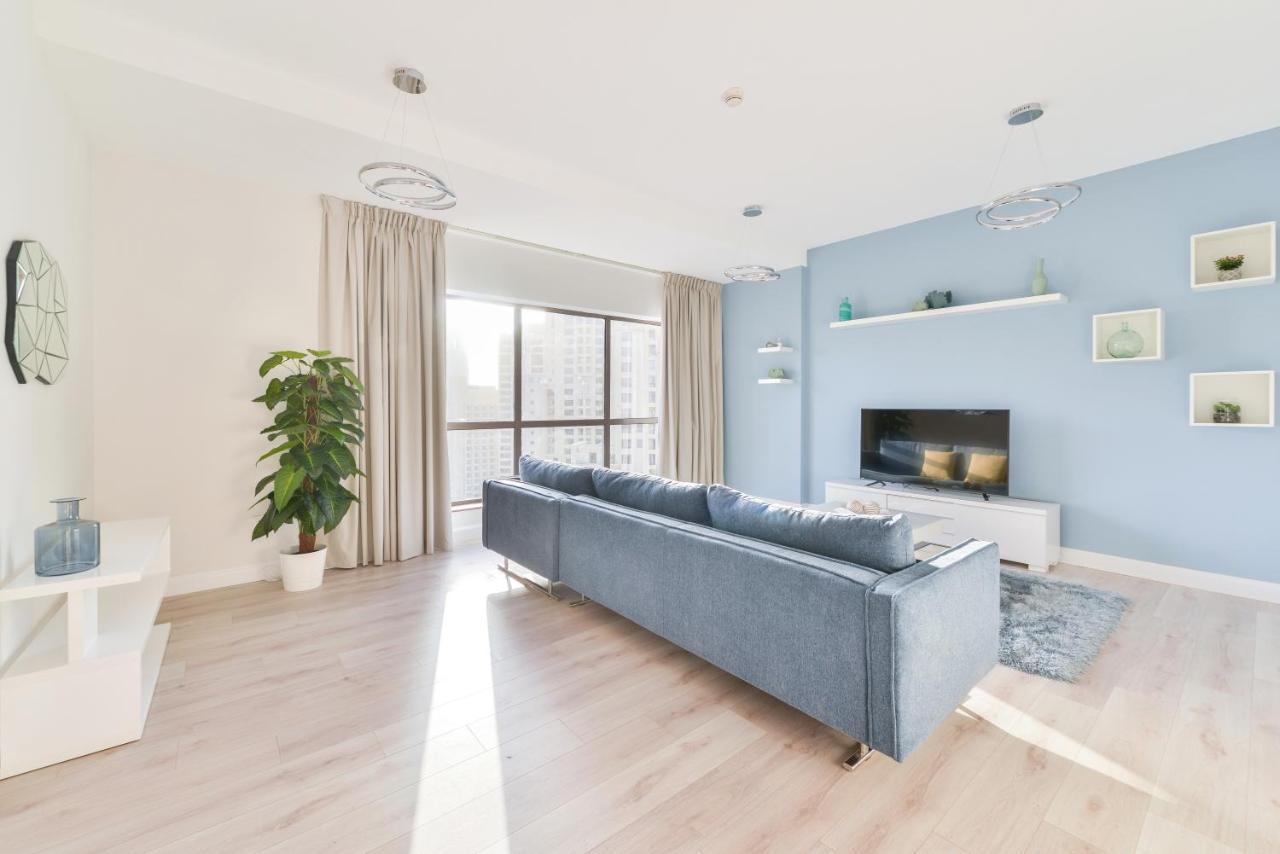 Luxury Jbr - Marina View - 5* Beach Resorts Access Дубай Екстериор снимка