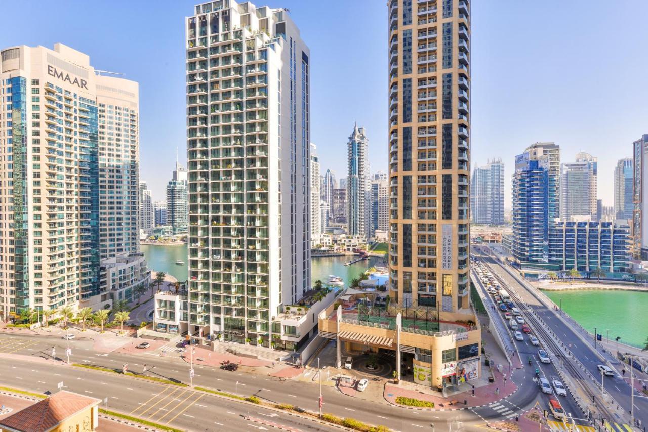 Luxury Jbr - Marina View - 5* Beach Resorts Access Дубай Екстериор снимка