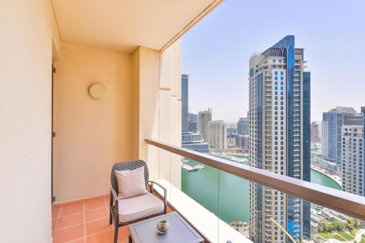 Luxury Jbr - Marina View - 5* Beach Resorts Access Дубай Екстериор снимка