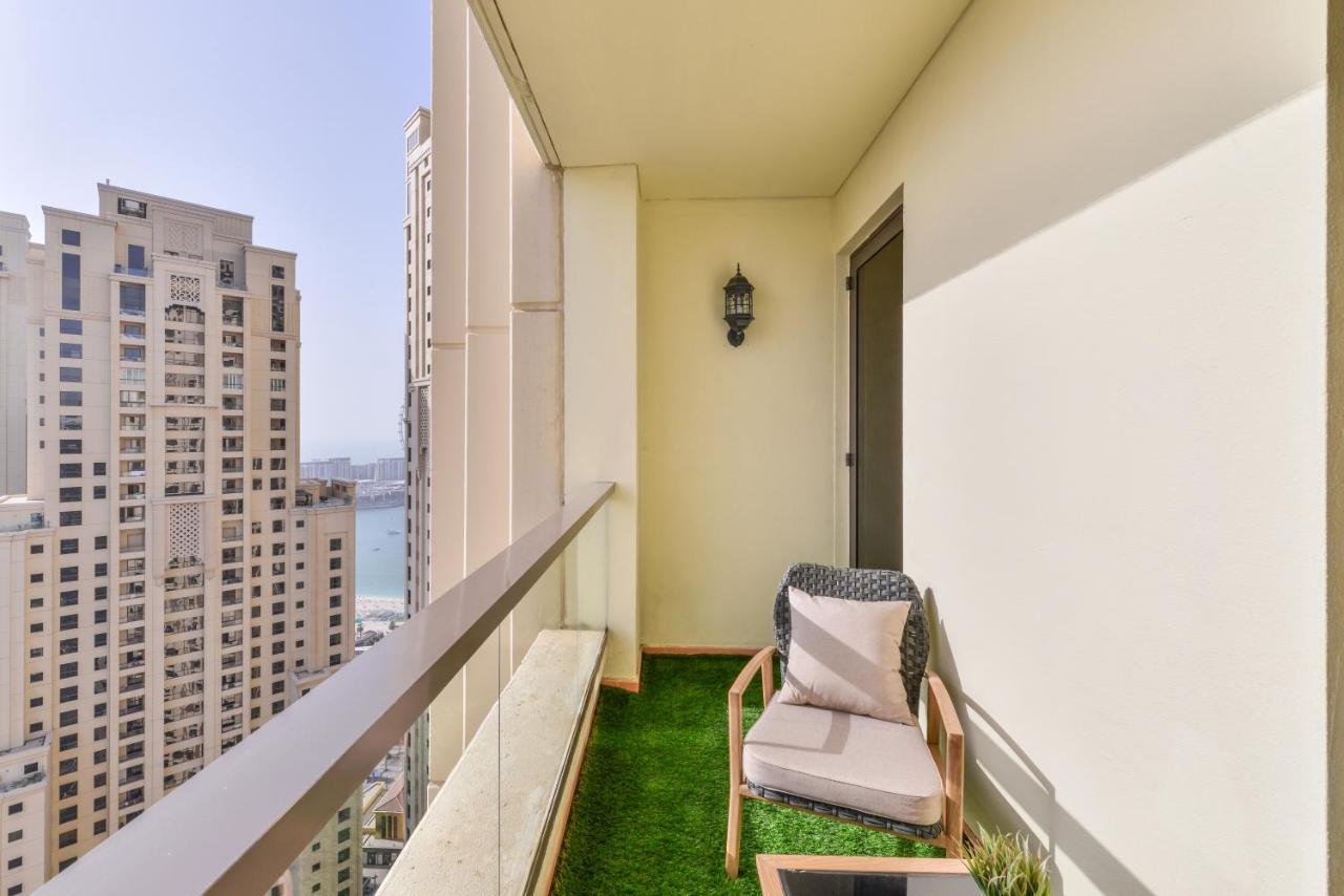 Luxury Jbr - Marina View - 5* Beach Resorts Access Дубай Екстериор снимка
